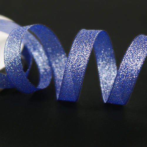 Brocade ribbon 1,2cm, blue