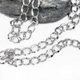 Chain type amored color silver
