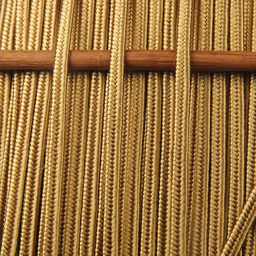 Greek silk braid 4mm - honey, 1m