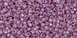 TOHO Treasure #1 (11/0): TT-01-1060 Purple-Lined Crystal, 5g