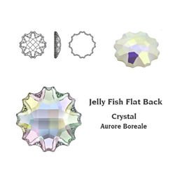 SWAROVSKI Jelly Fish 14 mm Crystal AB F
