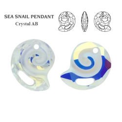 SWAROVSKI Sea Snail 14 mm Crystal AB
