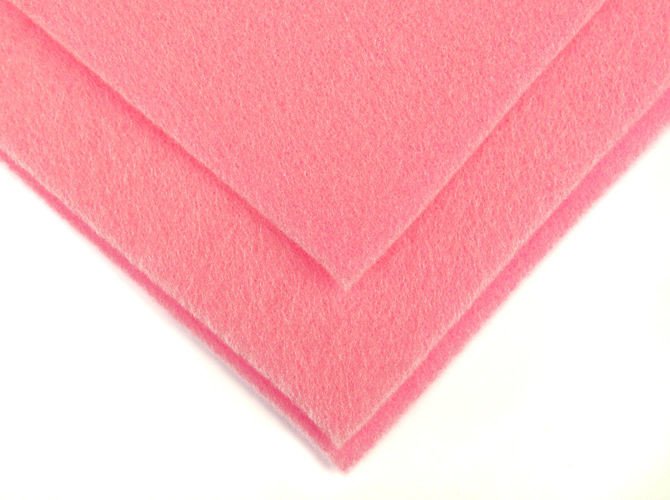 Felt in the sheet 30x40cm - Bright pink