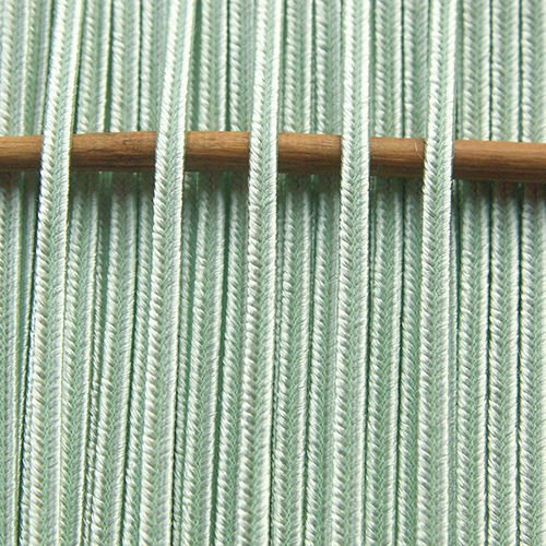 Greek silk braid 4mm - bright celadon, 1m