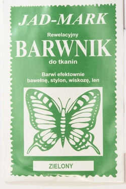 BARWNIK DO TKANIN ZIELONY