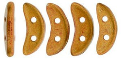 Crescent 3x10mm: ColorTrends: Saturated Metallic Flame, 45 pcs