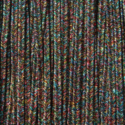 Greek metalized braid 4mm type lurex - mix dark, 1m
