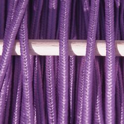 Greek polyester braid 3mm - violet, 1m