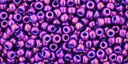 TOHO Round 11/0: TR-11-461 Higher-Metallic Grape, 10g