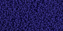 TOHO Round 15/0: TR-15-48F Opaque Frosted Navy-Blue, 5g