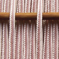 Greek silk braid 4mm - pale pink, 1m