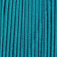 Greek silk braid 4mm - turquoise, 1m