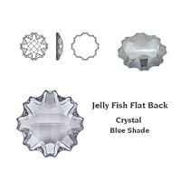 SWAROVSKI Jelly Fish 14 mm Crystal Blue Shade F
