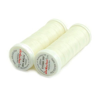 Threads for beading and soutache TYTAN 100, white, 200m