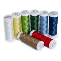Threads for beading and soutache TYTAN 100, white, 200m