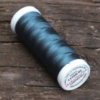 Threads for beading and soutache TYTAN 80, steel-blue, 180m