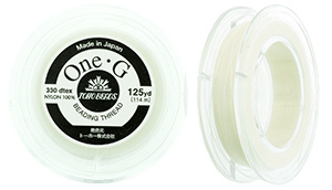Nici nylonowe TOHO One-G, White, 114 m
