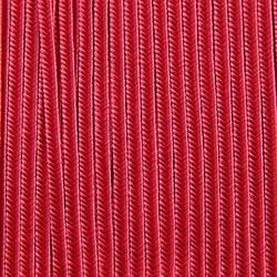 Greek silk braid 4mm - strawberry, 1m
