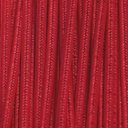 Greek polyester braid 3mm - red, 1m