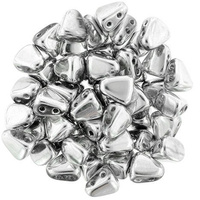 NIB-BIT 6x5mm: Silver, 25 szt.