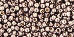 TOHO Round 11/0: TR-11-PF554 PermaFinish - Galvanized Lilac, 10g