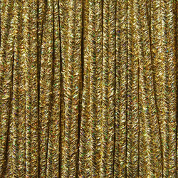 Greek metalized braid 4mm type lurex - golden holographic, 1m