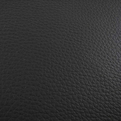 Artificial leather (eco-leather) - black, 17x25cm