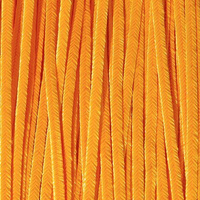 Greek polyester braid 3mm - tangerine, 1m
