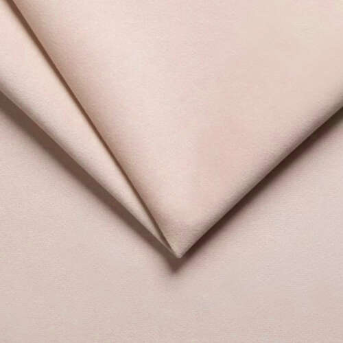 Velvet / plush - powder pink, 17x25 cm, 1 sheet