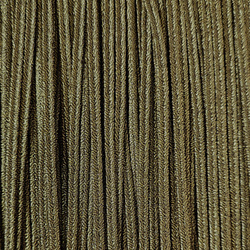 Greek metalized braid 3mm type gold thread - brass, 1m