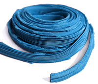 Shibori silk ribbon - Azure, 10cm