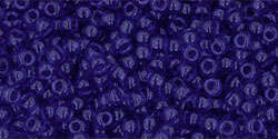 TOHO Round 11/0: TR-11-8 Transparent Cobalt, 10g