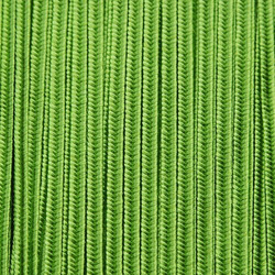 Greek artificial silk (rayon) braid 4mm - bright green, 1m