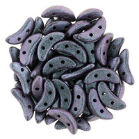 Crescent 3x10mm: Polychrome - Orchid Aqua, 45 szt.