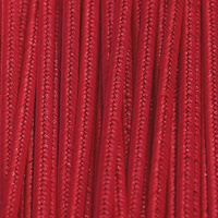 Sutasz grecki 3 mm poliestrowy - czerwony, 1m