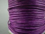 SZNUREK WOSKOWANY FIOLETOWY