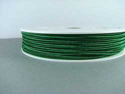 Czech viscose braid - green // A7801