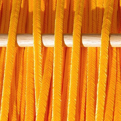 Greek polyester braid 3mm - tangerine, 1m