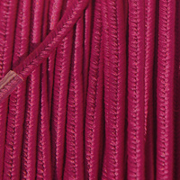 Sutasz grecki 3 mm poliestrowy - tiny ruby drop, 1m