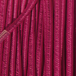 Sutasz grecki 3 mm poliestrowy - tiny ruby drop, 1m