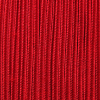 Sutasz grecki 4 mm jedwabny - czerwony, 1m