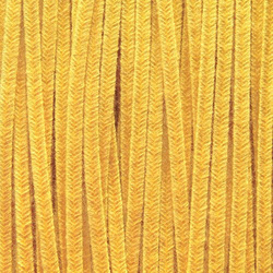 Greek acrylic braid 4mm - yellow, 1m
