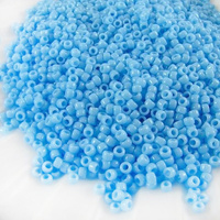 TOHO Round 15/0: TR-15-43 Opaque Blue Turquoise, 5 g