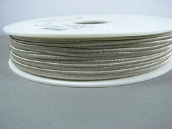 Czech viscose braid - greige // A1934, roll