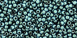 TOHO Round 11/0: TR-11-Y910 HYBRID Polychrome - Blue Aqua, 10g