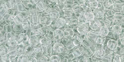 TOHO Round 8/0: TR-08-1 Transparent Crystal, 10 g