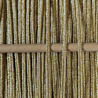 Greek metalized braid 3mm type gold thread - bright gold, 1m
