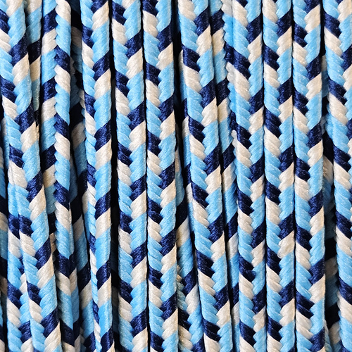Sutasz grecki 3 mm poliestrowy - sea waves, 1m