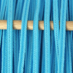 Greek polyester braid 3mm - baby blue, 1m