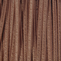 Sutasz grecki 3 mm poliestrowy - kolory ziemi, 1m